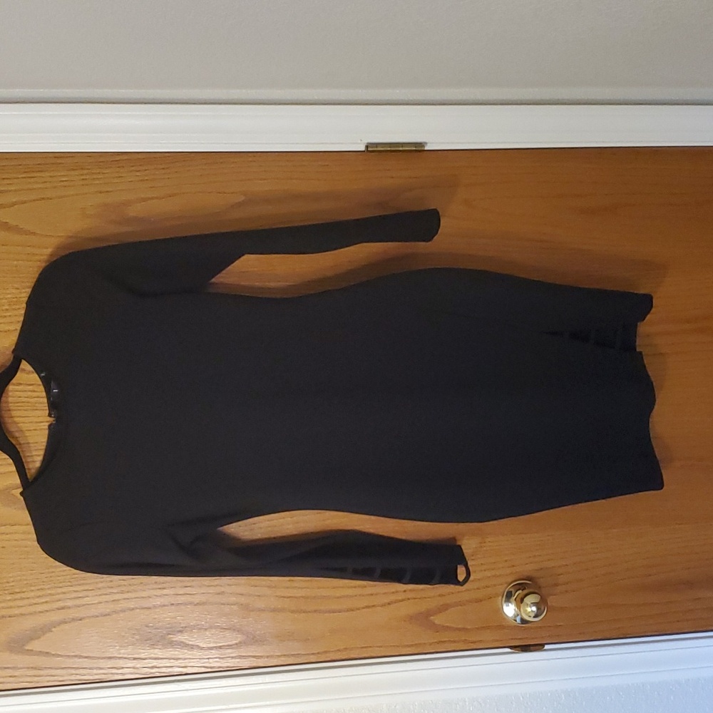 Lulu's black dress